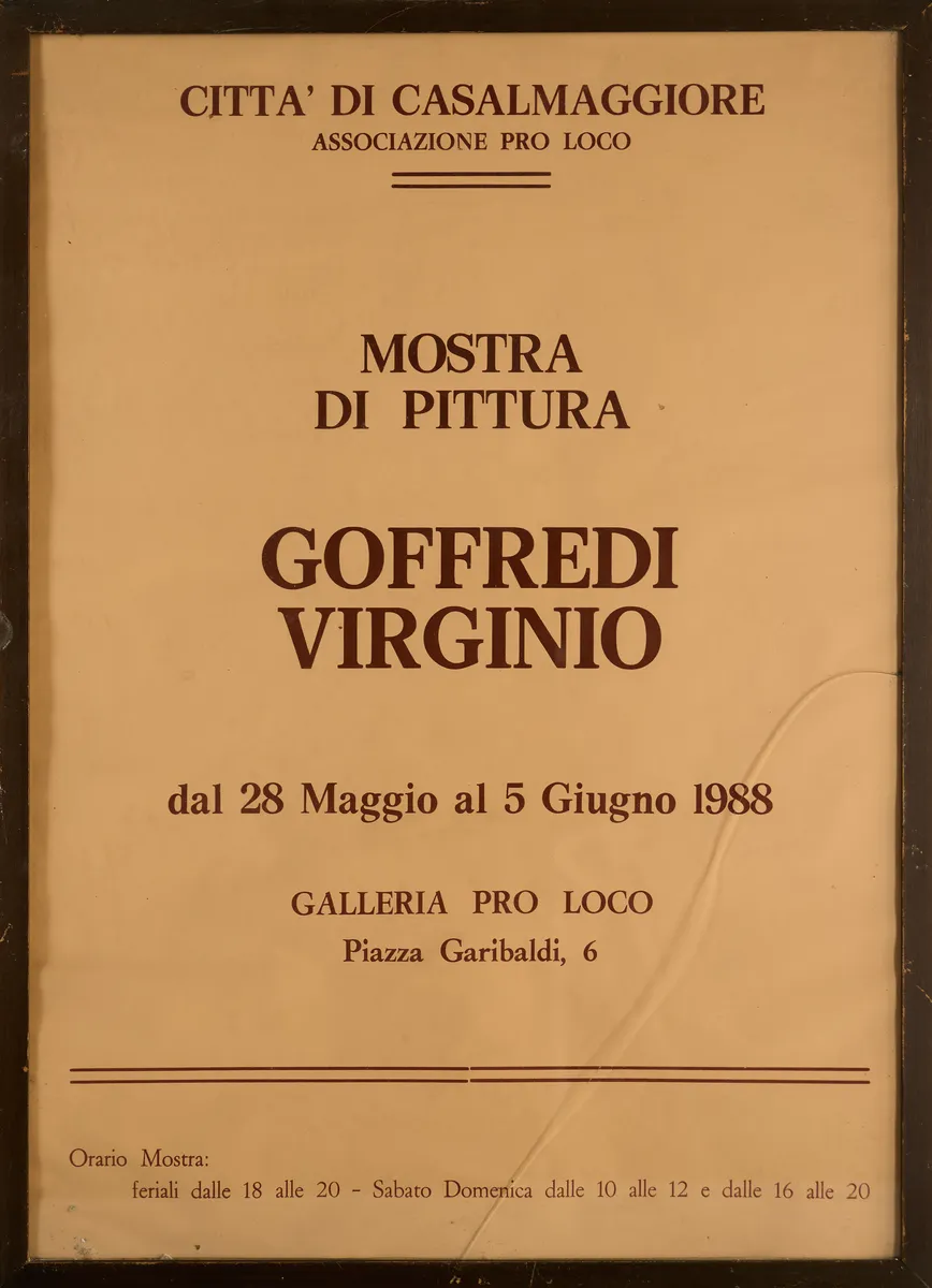 Opera artistica di Goffredi, espressione unica di creatività e emozioni