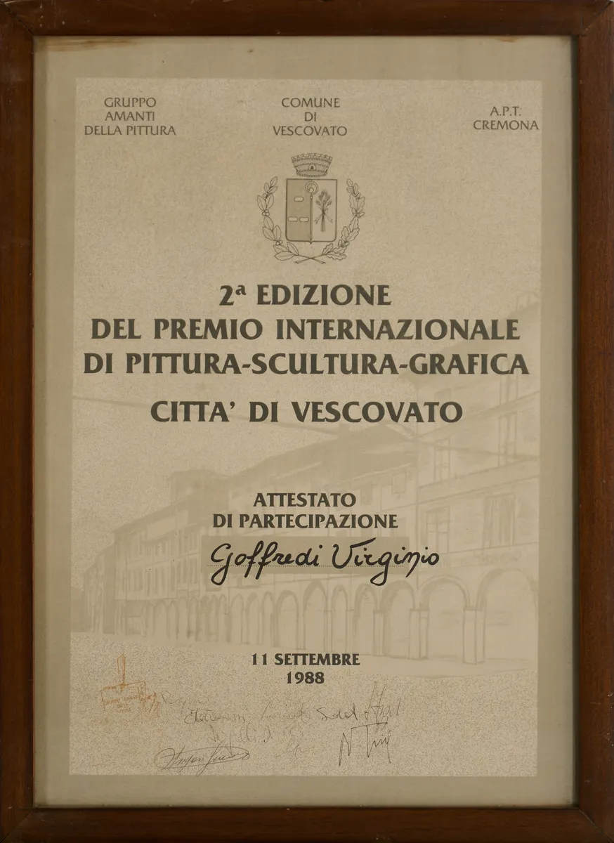 Opera artistica di Goffredi, espressione unica di creatività e emozioni